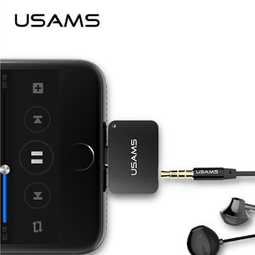 Usams หัวแปลง 2in1 Lightning สีทอง