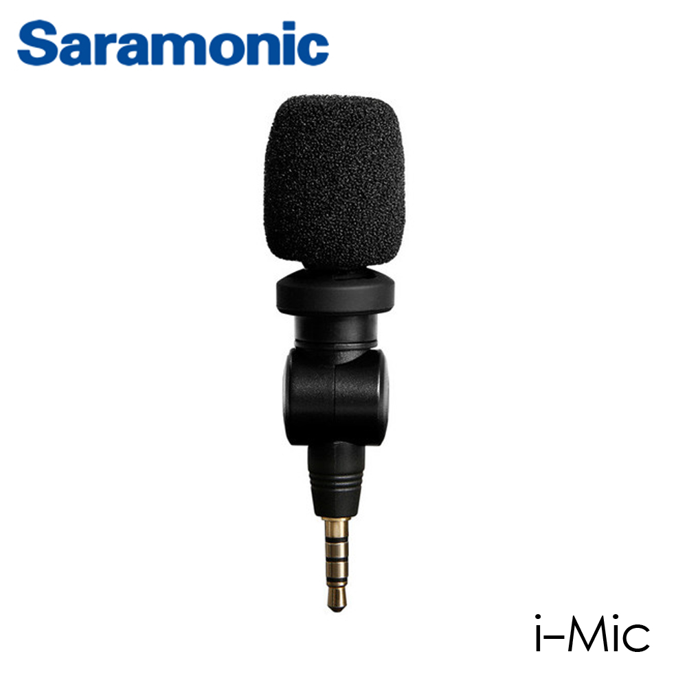 Saramonic SnartMic (i-Mic) Professional TRRS Condenser Microphone for iPhone, iPad, iPod Touch & Mac รับประกันศูนย์ไทย 1 ปี