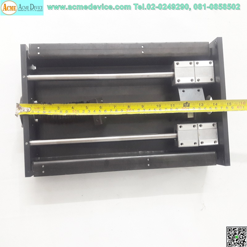 แกนสําเร็จรูป Ball Screw ??? รุ่น ???, ขนาด 240 mm x 380 mm, Stroke 200 mm, Pit 4 mm, แกนโต 14 mm