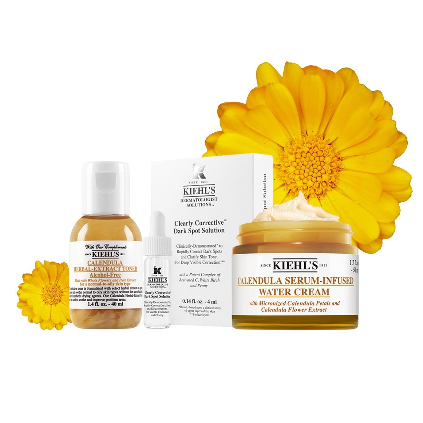 บำรุงผิวคีลส์ Kiehl's Calendula Serum Infused Water Cream 50ml