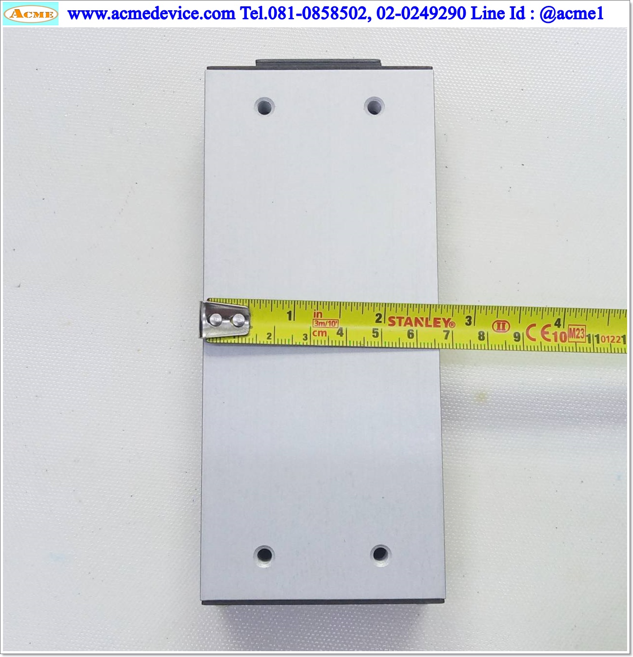 Linear Ball Slide Del-tron รุ่น 53-4, 66 mm. x 152 mm., Stroke 106 mm.