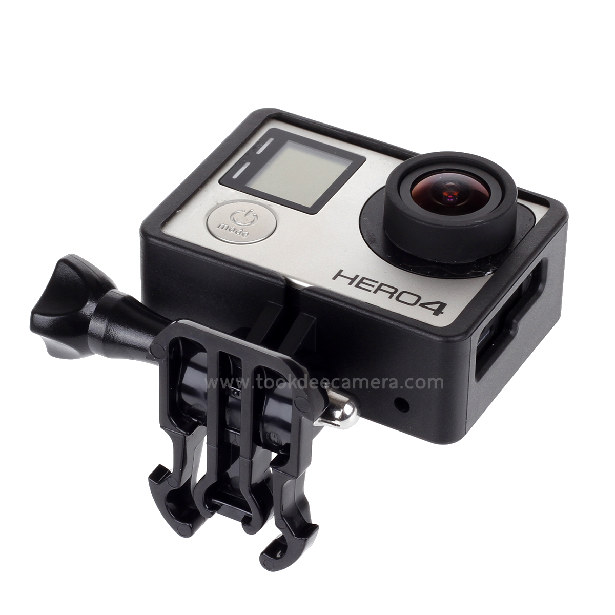 เคสขอบพลาสติกป้องกันการกระแทก สำหรับกล้อง Gopro Hero4,3+ ,3