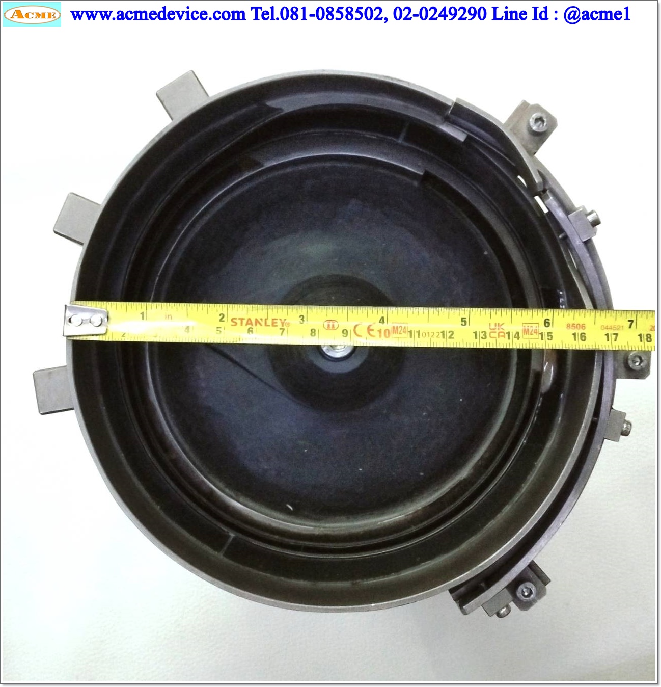 Bowl Feeder RNA รุ่น SRC-N 160-2 R, ขนาด 170 x 220 mm. & Controller RLC 10-A3/65.2, 230V
