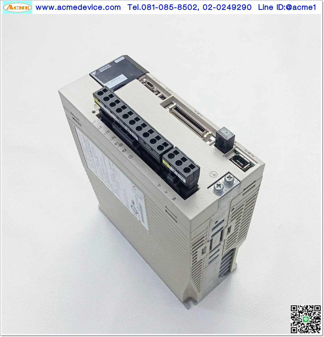 Servo Drive yaskawa รุ่น SGDV-2R8F01A, 400W , Power Input 100V