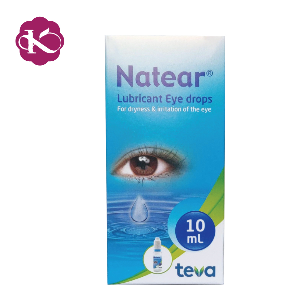ตาแห้ง ทํายังไง น้ำตาเทียม Natear 10 ml. EXP: 23/9/25 ช่วยเพิ่มความชุ่มชื้นให้ดวงตา