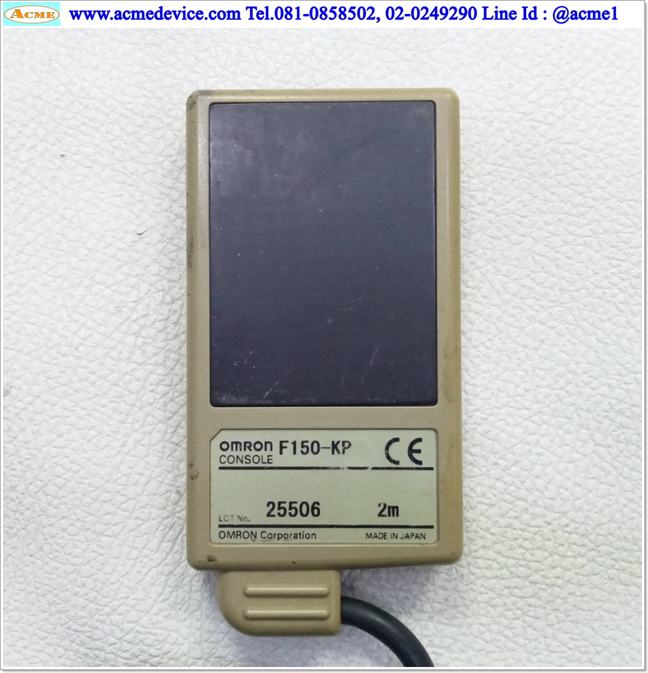 Keypad Omron รุ่น F150-KP, Console Unit for Vision Sensor F150