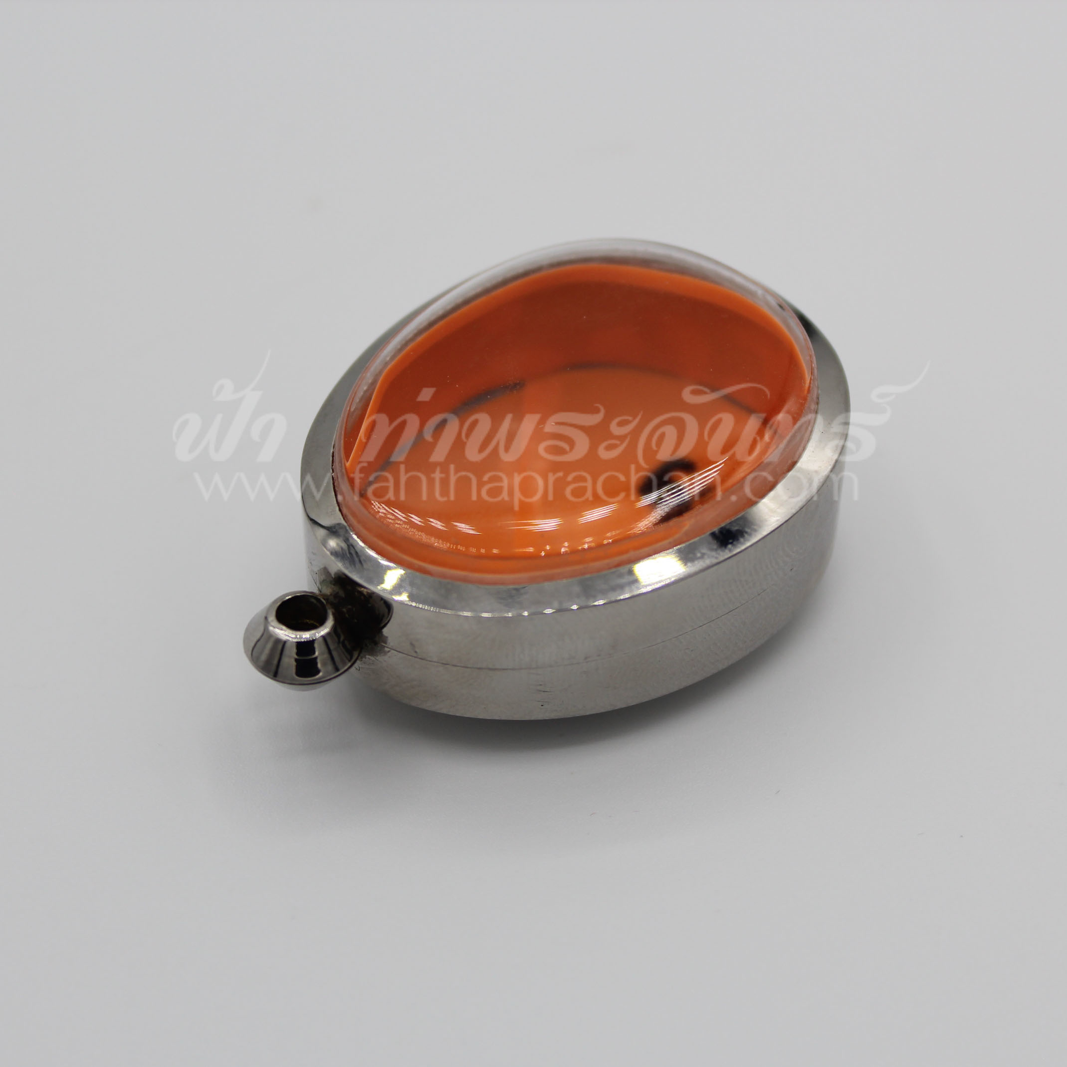 ตลับปิดตา หน้าเดียว สแตนเลสพุก