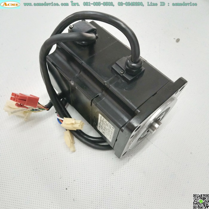 Servo Motor Yaskawa รุ่น SGMP-01AWYR12, 3000r/min, 100W