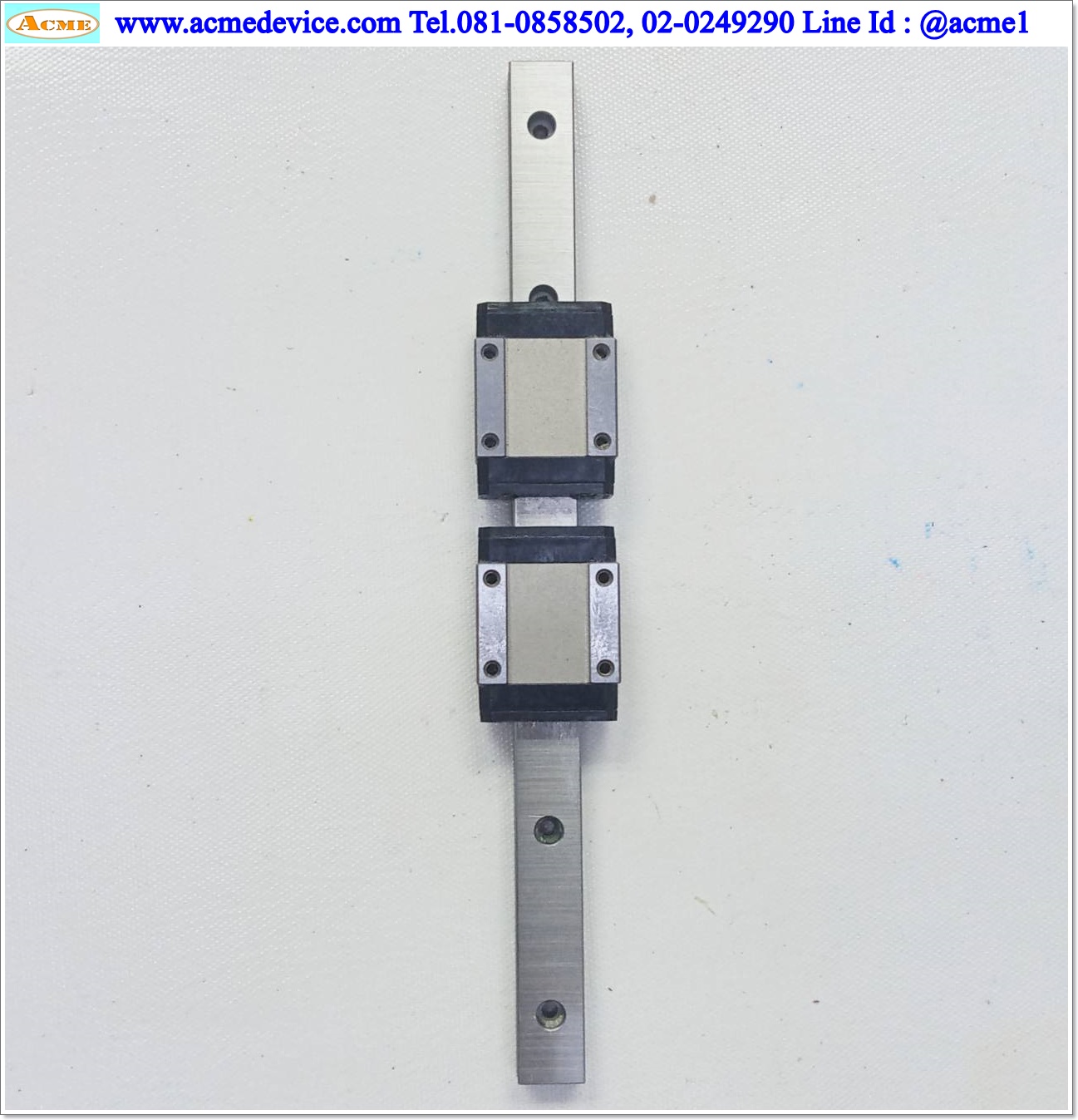 Linear Block and Rail NSK รุ่น LU15, รางสไลด์ขนาด 15 mm x 230 mm ( 2 Box )