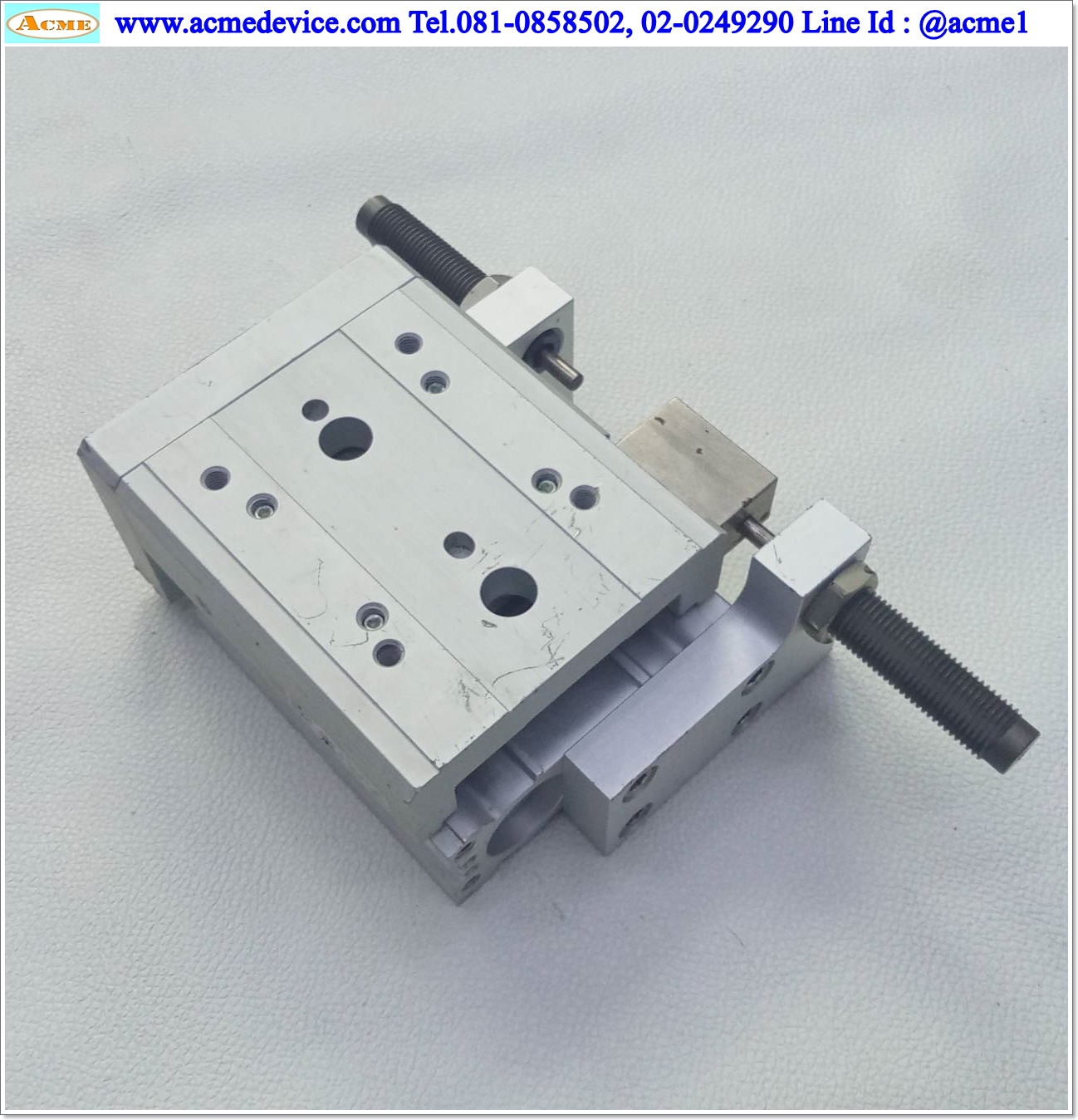 Guide Cylinder SMC รุ่น MXS25-40B, Bore 25, Stroke 40 mm.