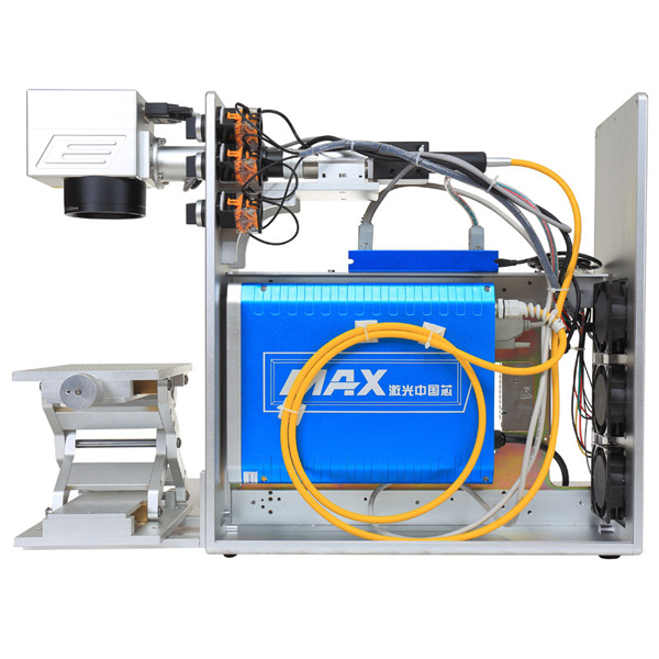 ไฟเบอร์ออฟติกส์เลเซอร์มาคกิ้งและแกะสลัก ขนาดพกพา S004 30W 150x150 mm