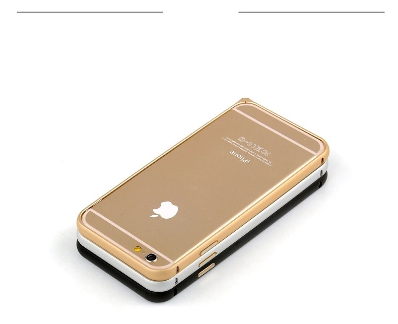 เคส iPhone6/6s บัมเปอร์ อลูมิเนียมแท้ (สีดำ)