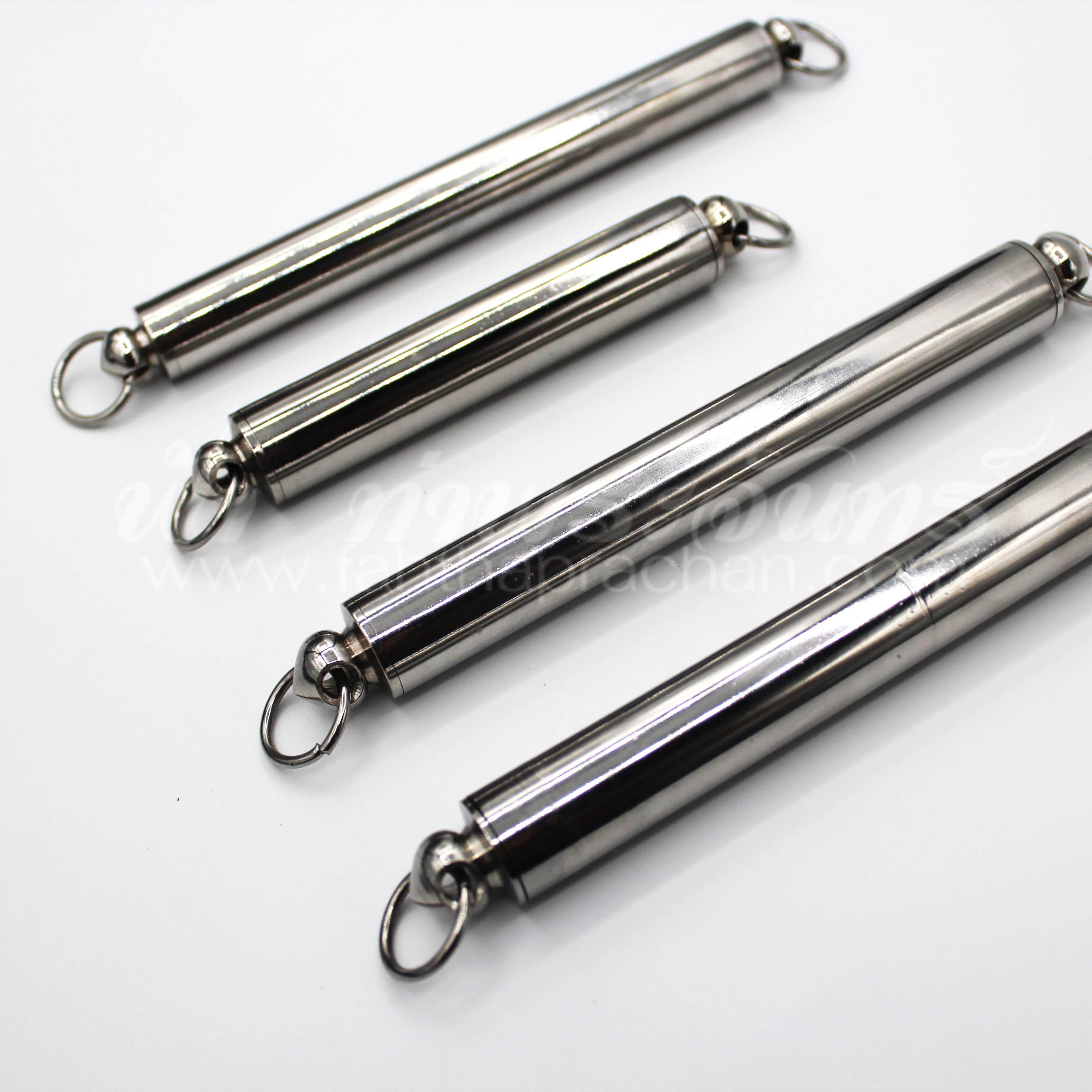 หลอดตะกรุด ทึบ ฝาเกลียวสแตนเลส สองหัว