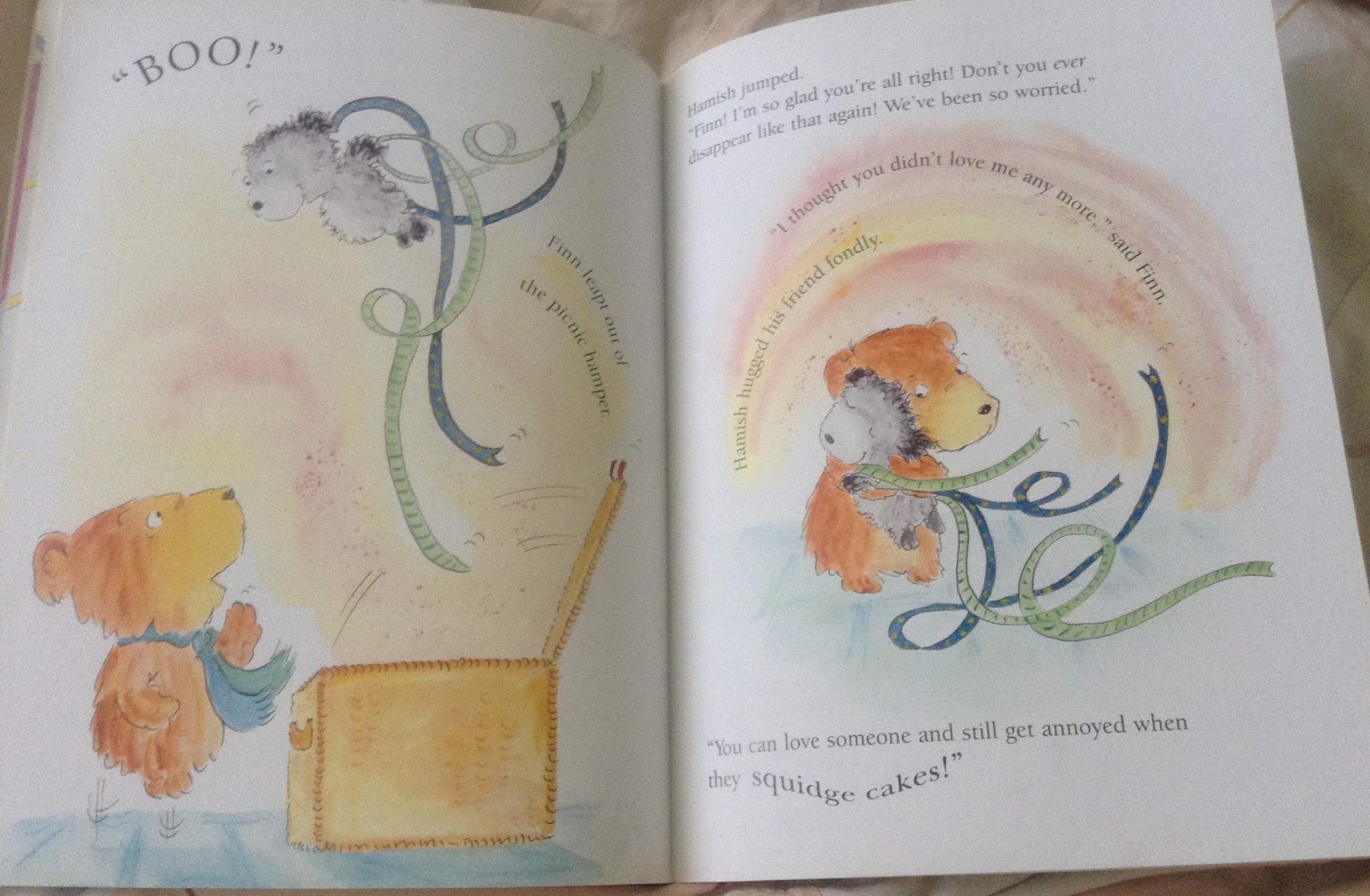 (4แถม4) Hamish and the missing teddy ราคา 95