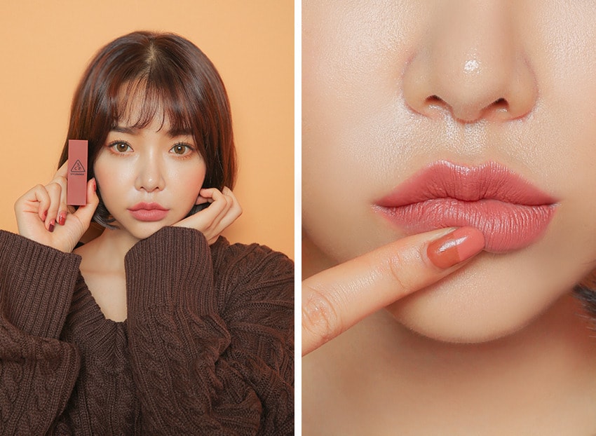 ลิปเนื้อแมท 3CE MOOD RECIPE MATTE LIP COLOR #115 MUSS