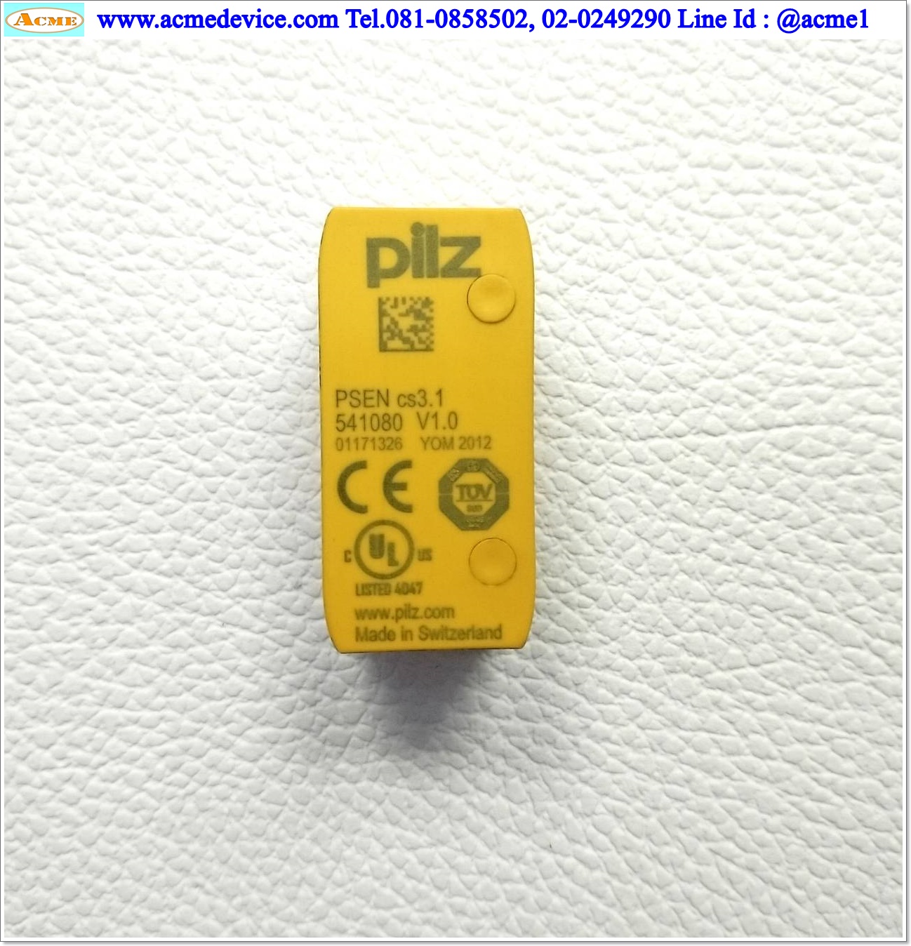Safety Switch Pilz รุ่น PSEN cs3.1 + PSEN cs3.1p, 541060 V1.3, 541080 V1.0