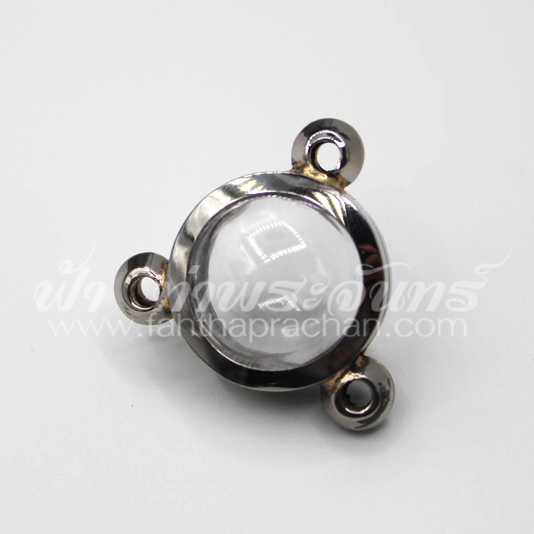 ตลับลูกอมสามห่วง สแตนเลสพุก