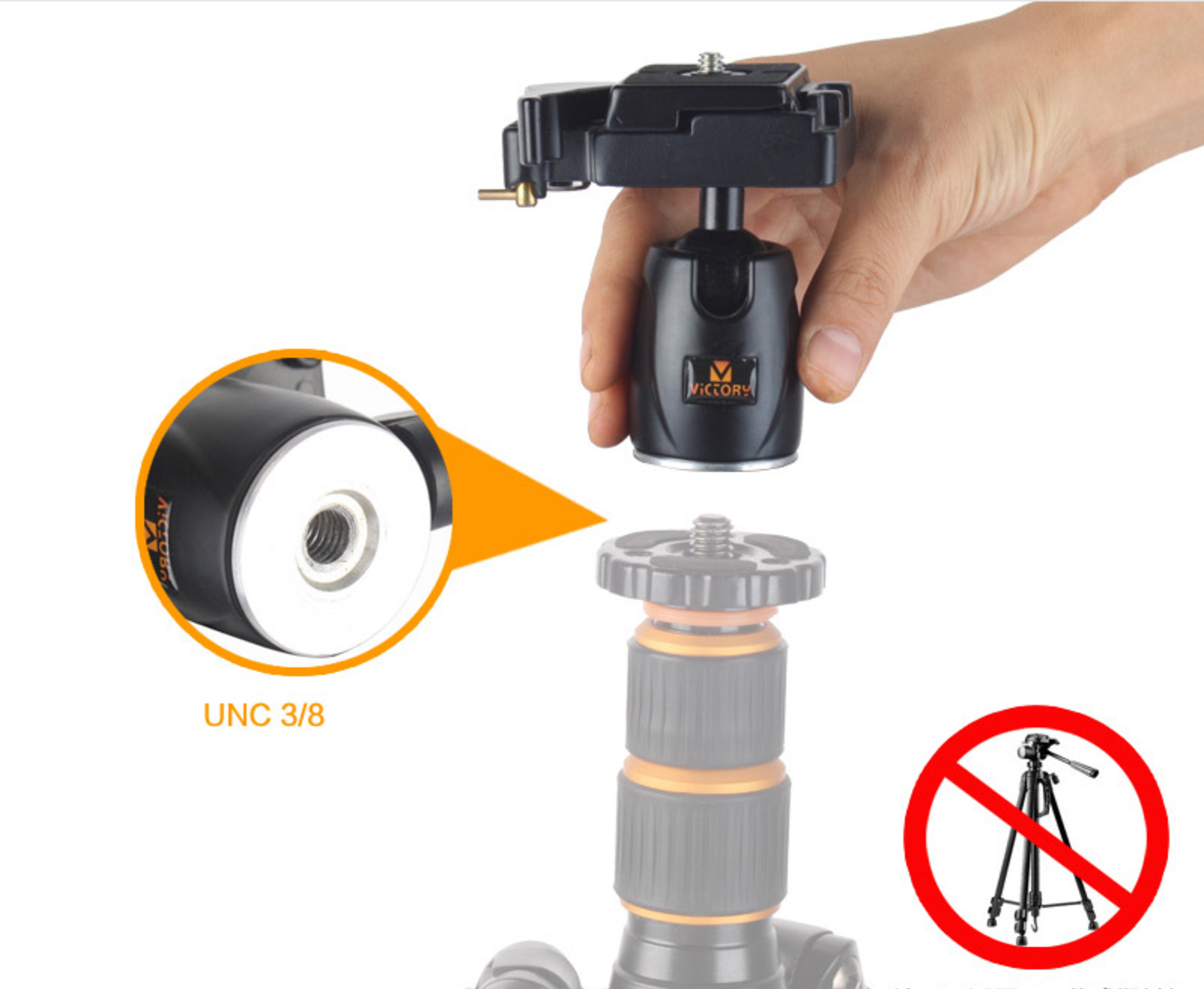 หัวบอลยี่ห้อVictory 20H ขนาดเล็ก เบา ราคาถูก