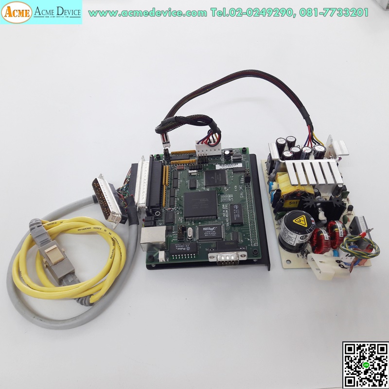 Motion Control Ethernet/RS232, Stand-Alone, DMC-1415, Power Supply Lambda SCT62, 5V 7A/8A, 12V 3A/3.5A, -12V 0.7A/1A (มือสอง)
