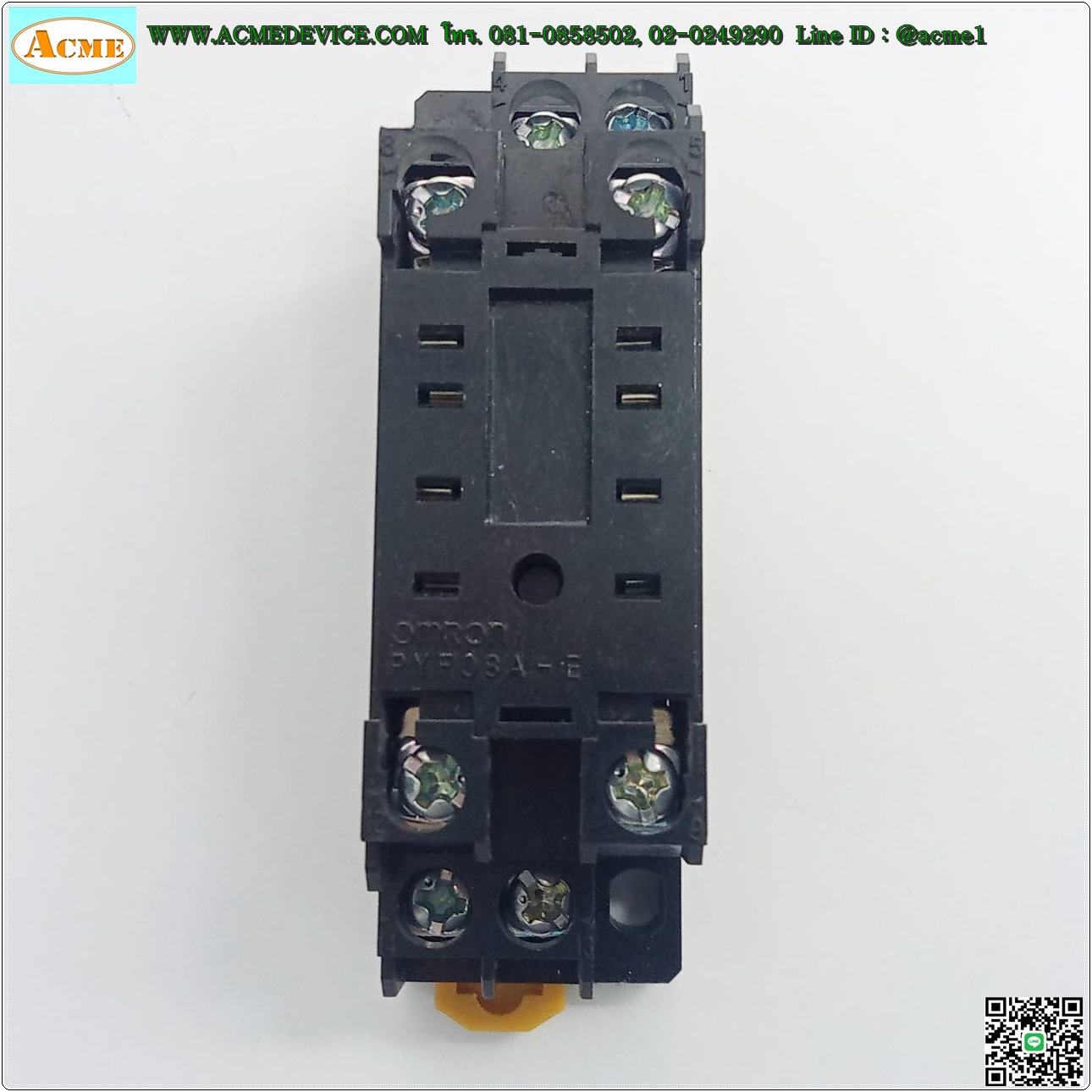 Relay Omron รุ่น MY2N-J, Coil 24Vdc, Contact 5A & Socket