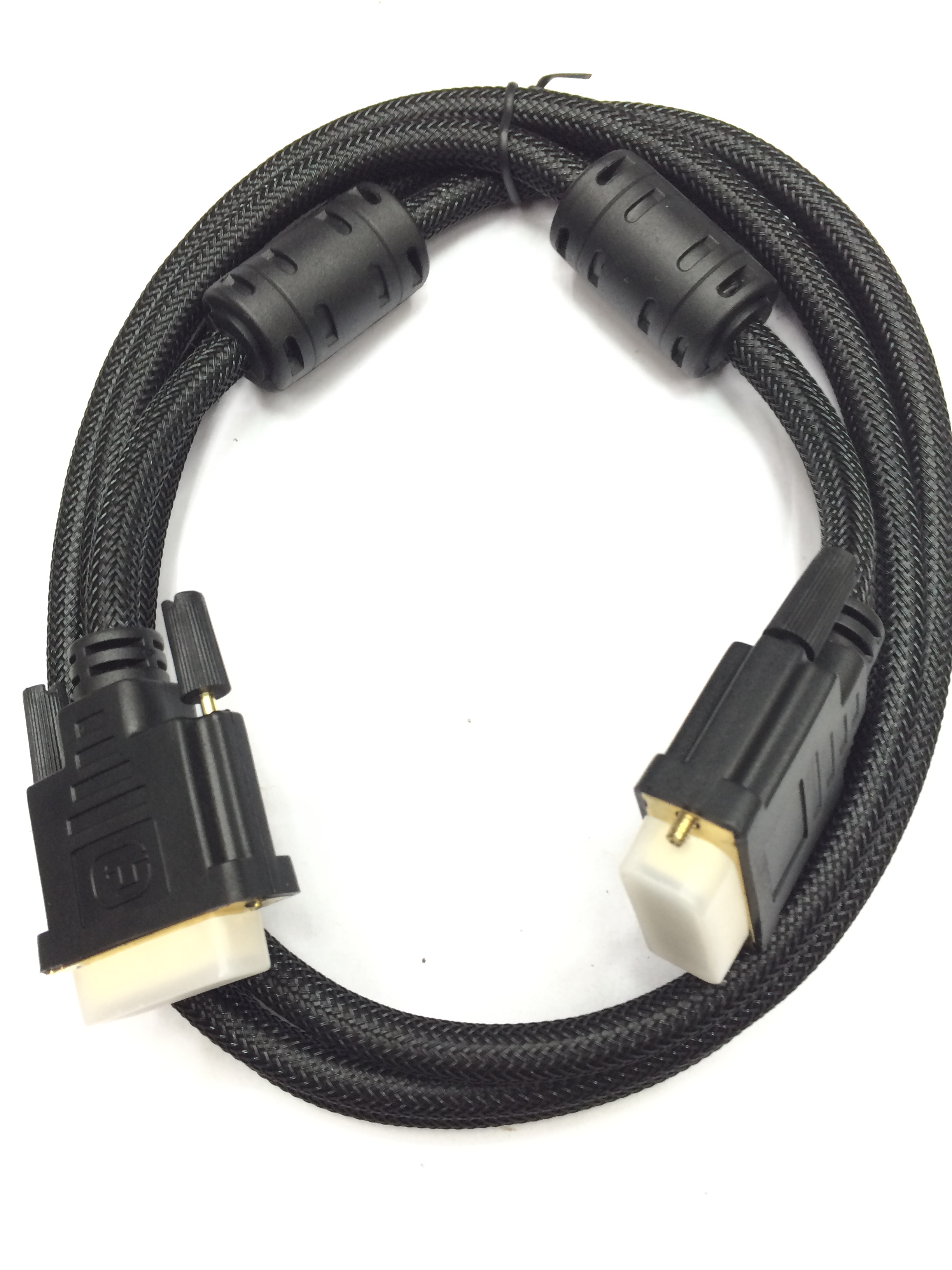 สาย DVI ยาว 1.8 เมตร สายถักเกรดดี