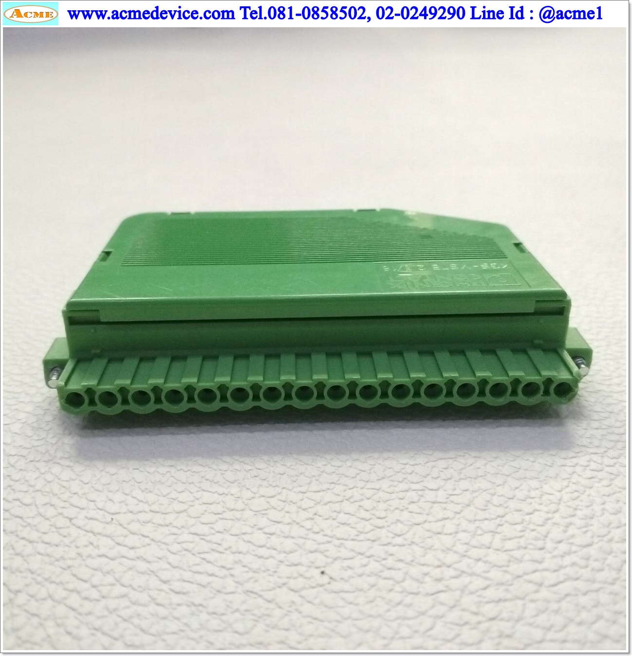 Terminal Block Phoenix Contact รุ่น KGS-MSTB 2.5/16, 16 Pin (ตัวผู้)
