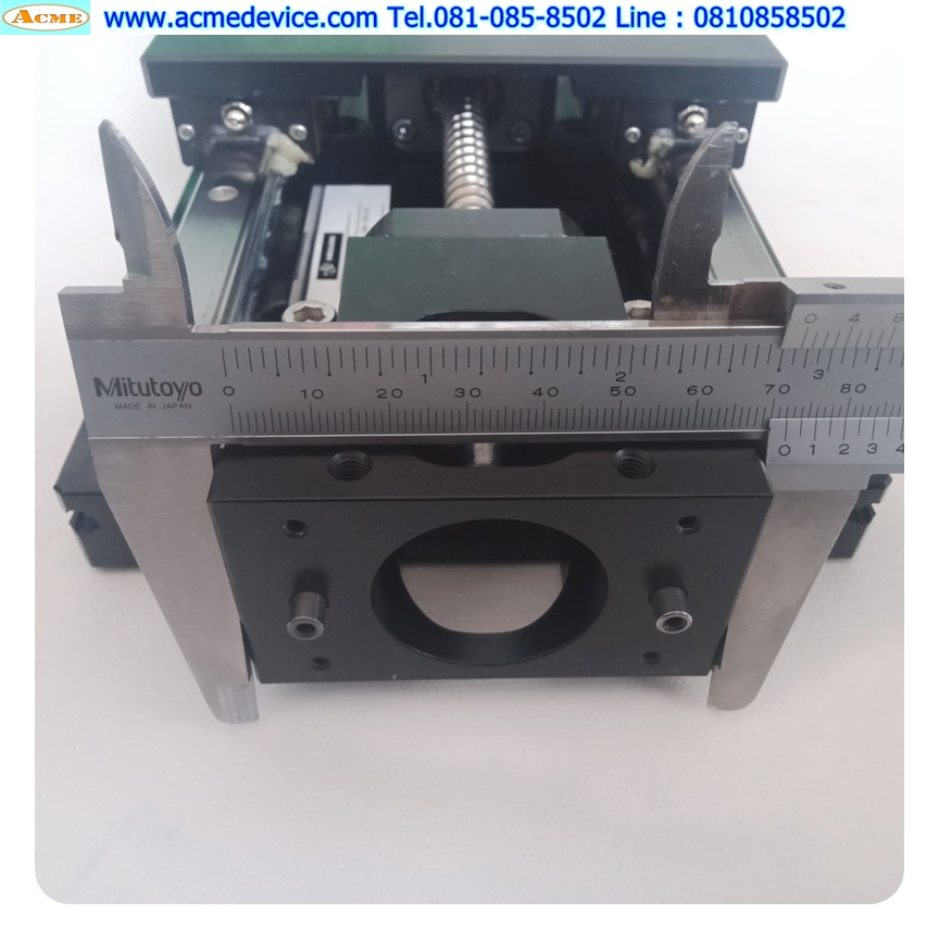 แกนสําเร็จรูป Ball Screw Misumi รุ่น KUT1205-340-150-D1, ขนาด 150 mm x 340 mm, Stroke 140 mm, Pit 6 mm