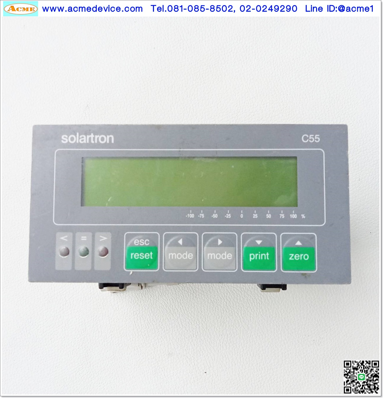 Meter Display High Precision Sensor SOLARTRON รุ่น C55, 911241-UK-S + Ax/5/S