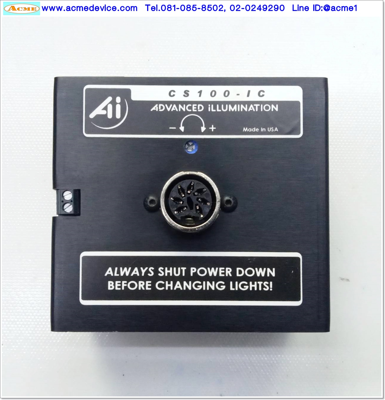 Lighting Advanced รุ่น CS100-IC, 24Vdc (สีแดง)