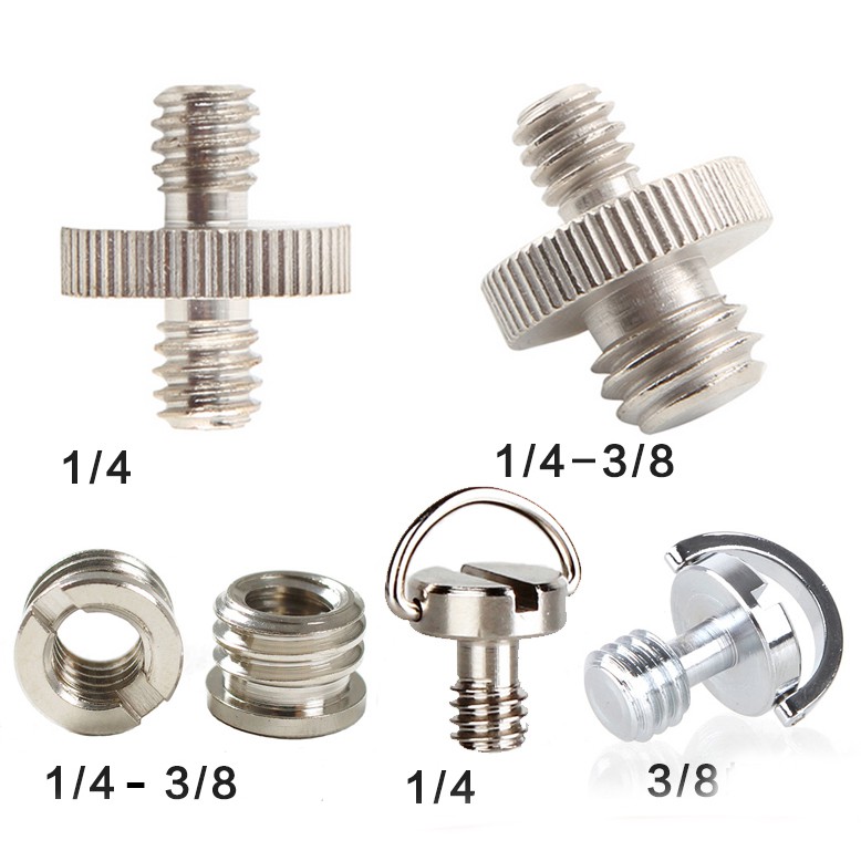 Adapter แปลงขนาดสกรู ต่อขาตั้งยึดกล้อง เหมาะสำหรับกล้องถ่ายภาพ กล้องถ่ายวิดีโอ เว็บแคม