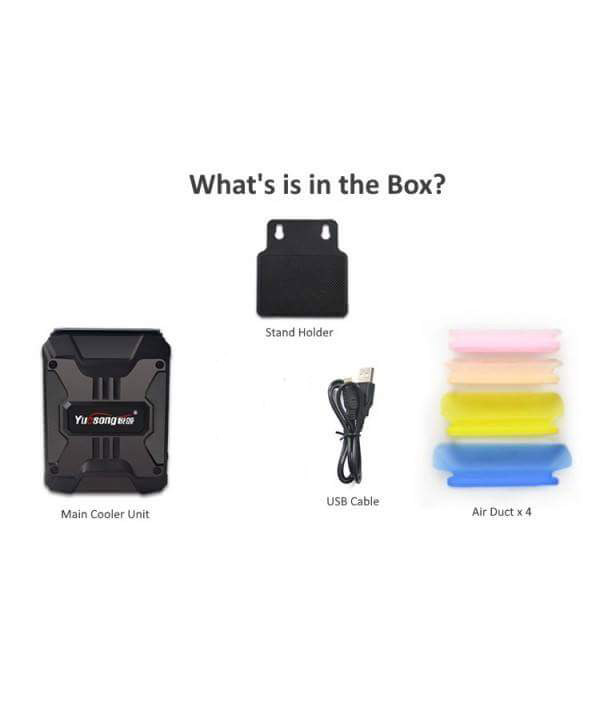 พัดลมดูดความร้อนสำหรับโน๊ตบุ๊ค Yuesong V6