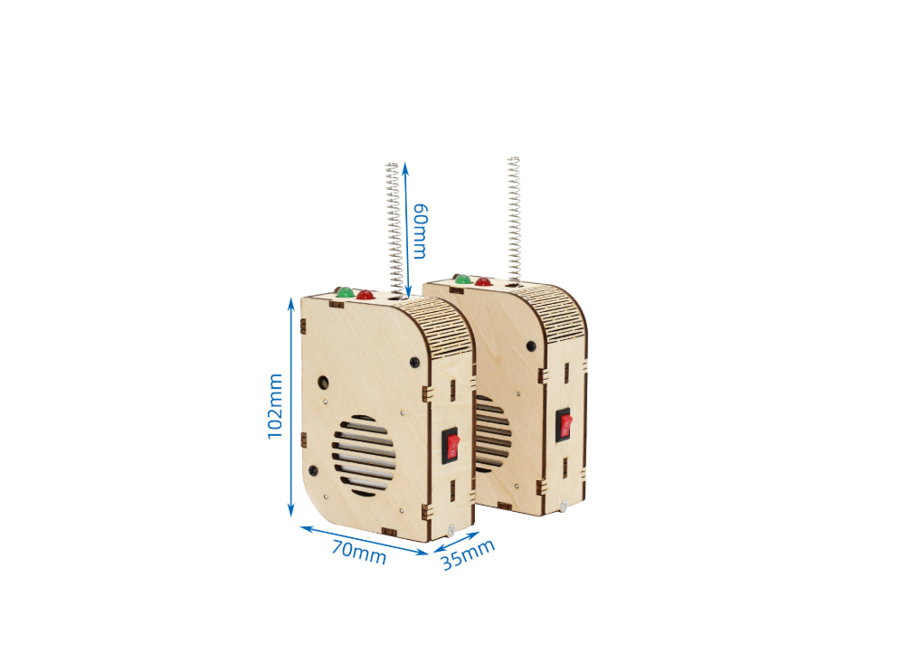 ชุดคิทวิทยุรับส่ง(Walkie-Talkie)