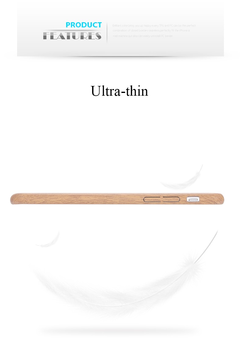 เคส iPhone 6/6s 4.7" ลายไม้ธรรมชาติจาก (Floveme แท้)