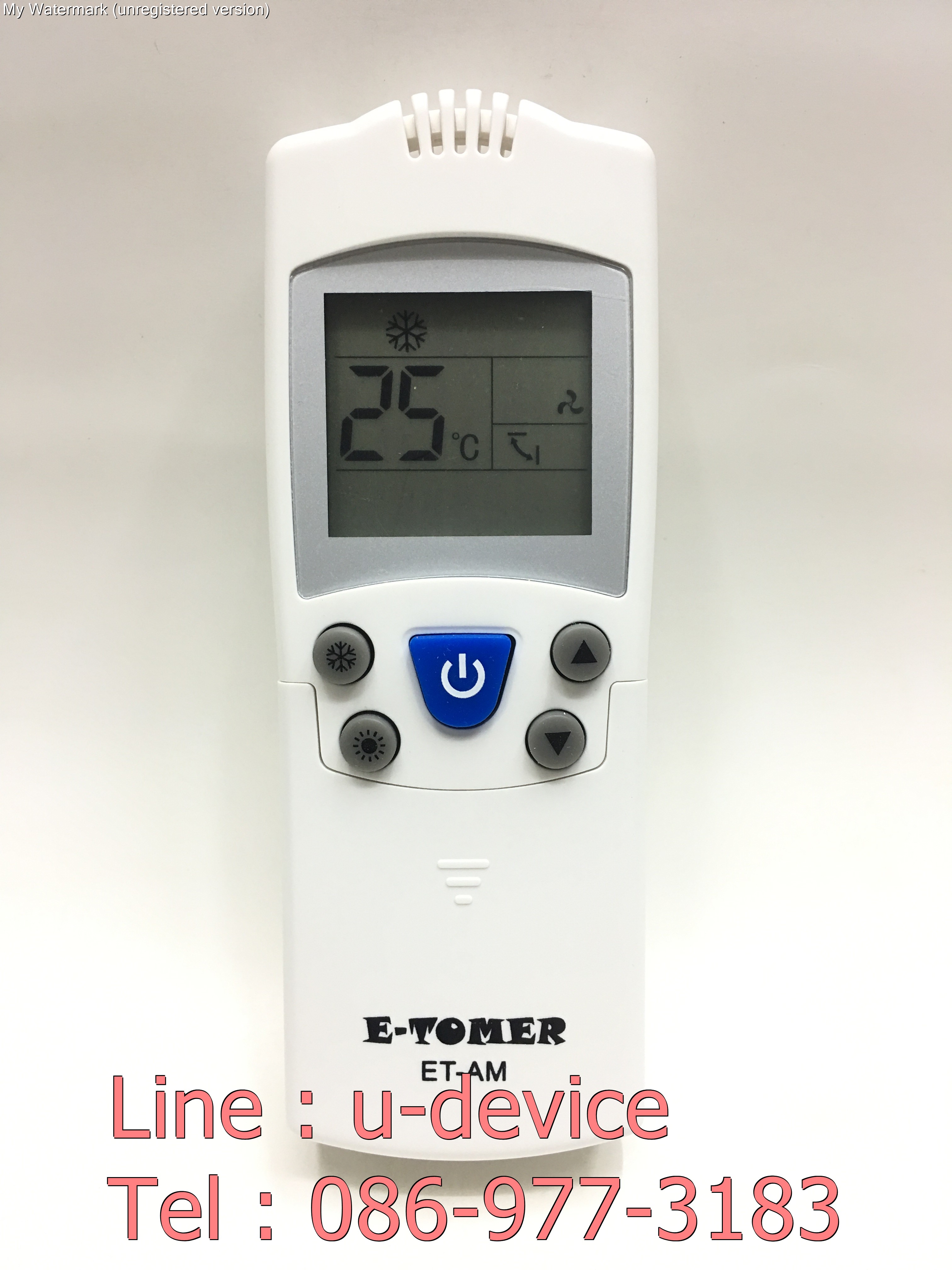 รีโมทแอร์รวม Amena รุ่น ET-AM ใช้ได้กับทุกรุ่นที่มีในรูป