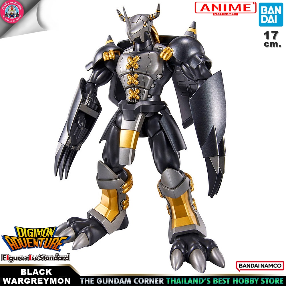 BANDAI ANIME FIGURE-RISE STANDARD BLACKWARGREYMON โมเดล การ์ตูน อนิเมะ