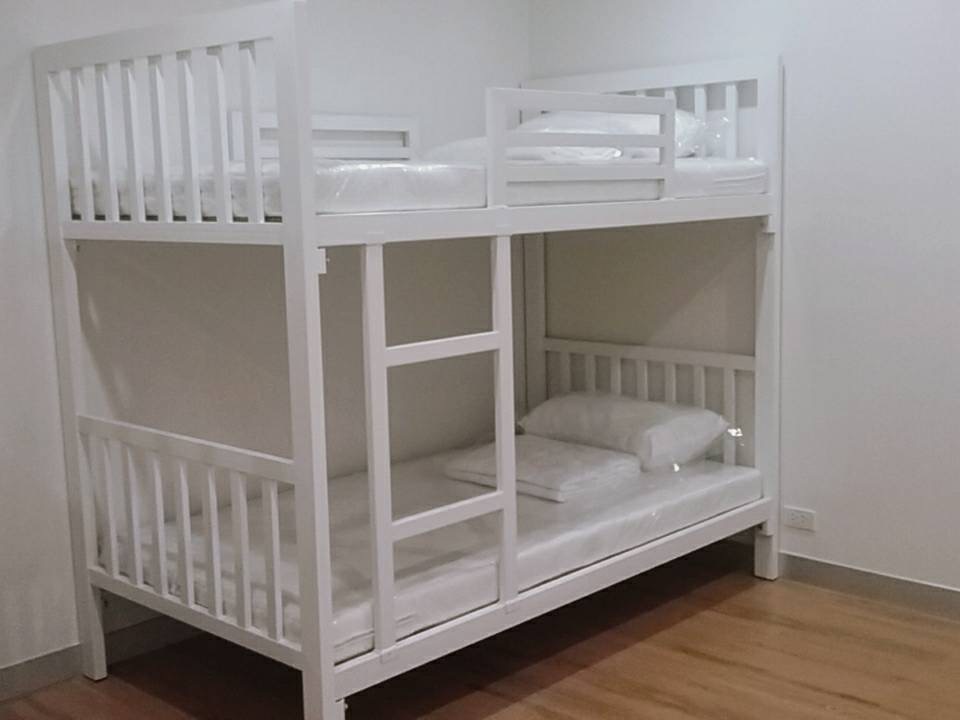 เตียงเหล็ก 2 ชั้น เหล็กหนา 3'' มีทั้งขนาด 3 ฟุต หรือ 3.5 ฟุต