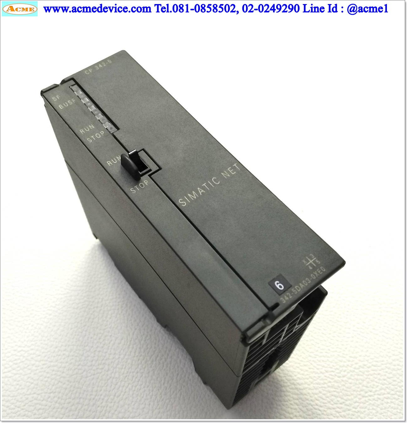 PLC Siemens Simatic รุ่น 6GK7342-5DA03-0XE0, CP 342-5, NET CP PROFIBUS