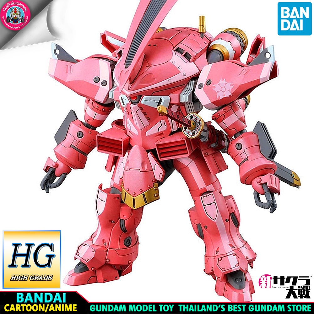 BANDAI ANIME HG 1/24 SPIRICLE STRIKER PROTOTYPE OBU (SAKURA AMAMIYA TYPE) โมเดล กันดั้ม กันพลา