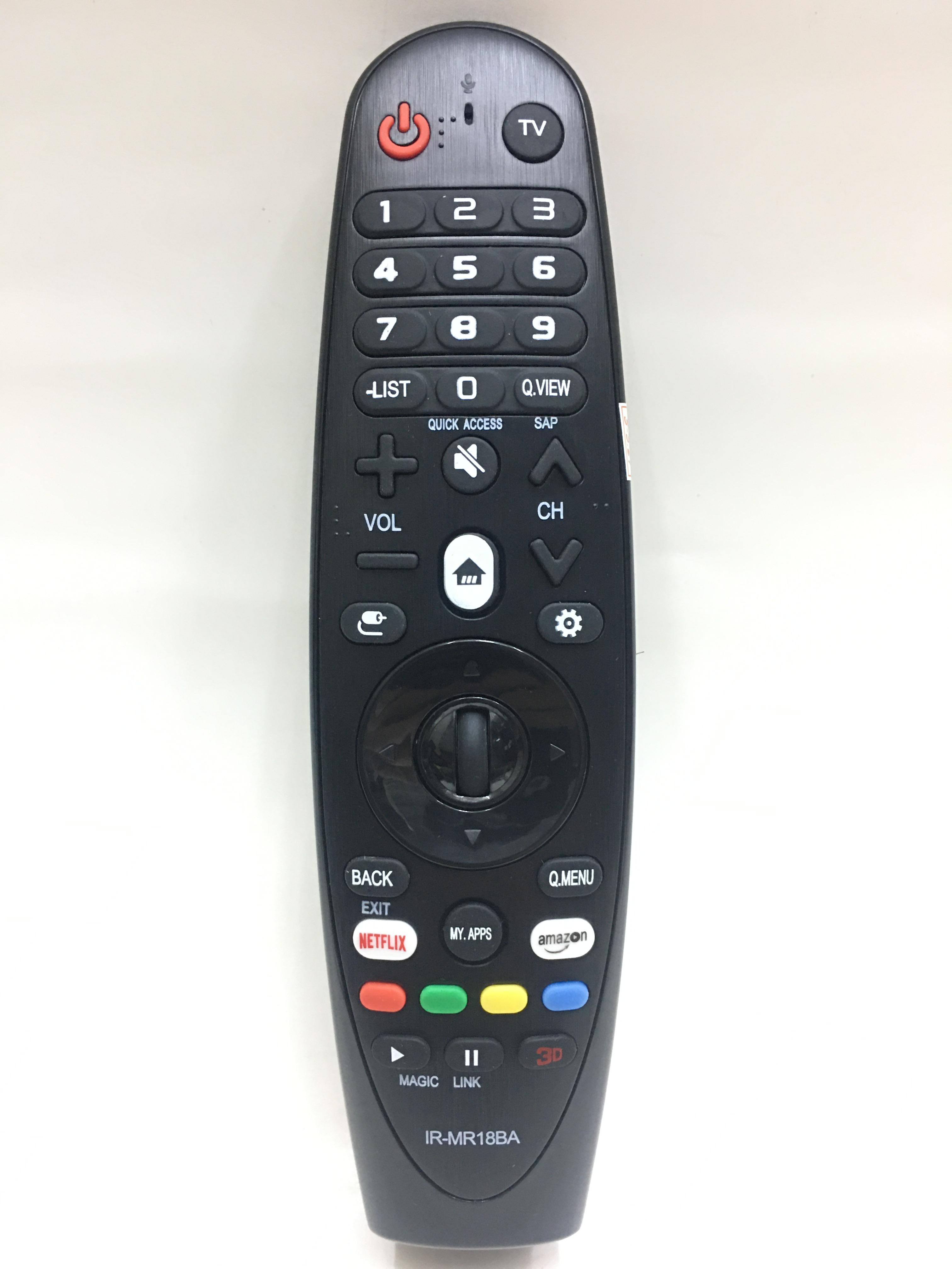 รีโมทสมาร์ททีวี LG ใช้ได้ทุกรุ่น MR18BA (มีปุ่มNetflix/ปุ่มAmazon)