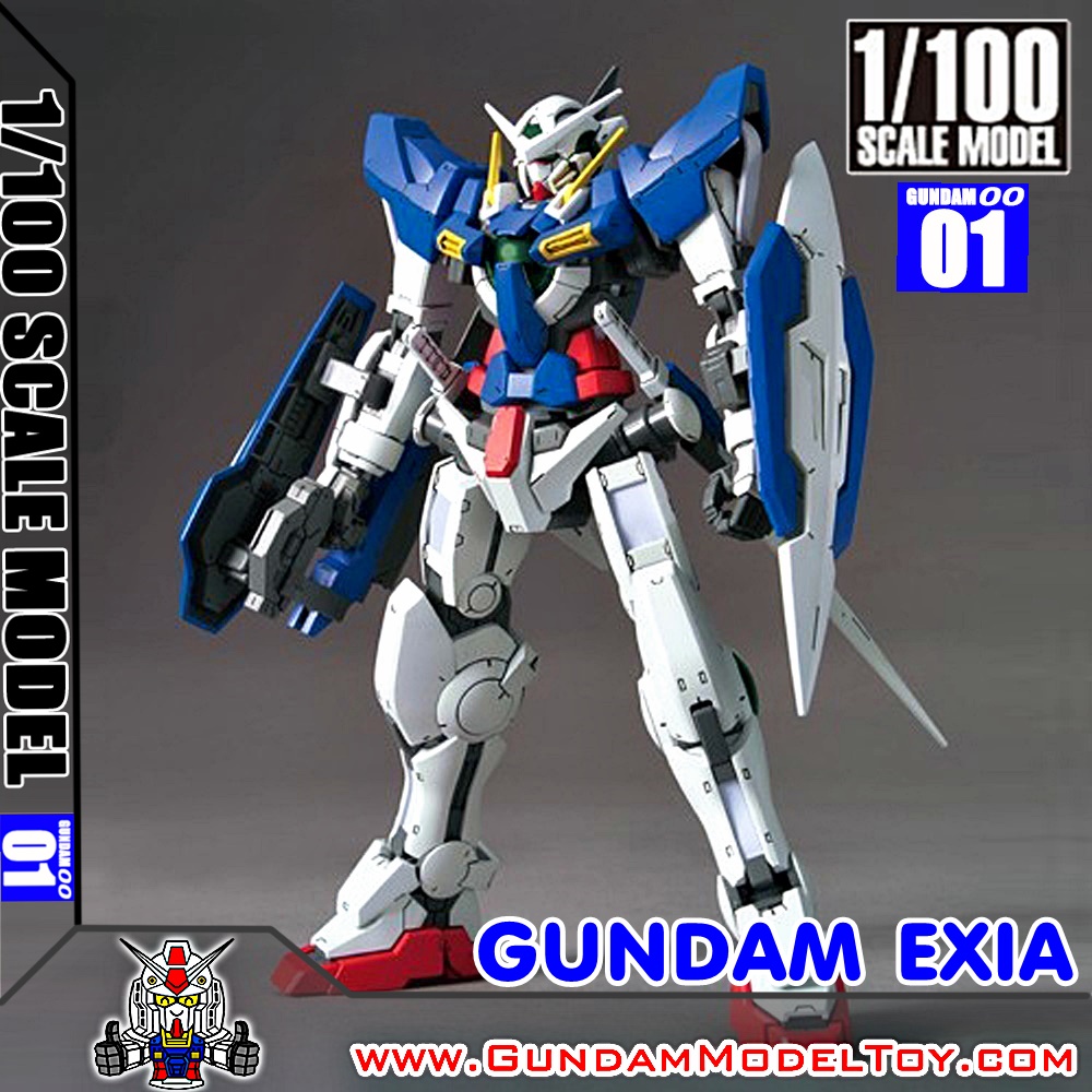 1/100 GUNDAM EXIA กันดั้ม เอ็กซ์เซีย