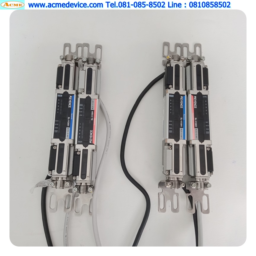 Area Sensor Keyence รุ่น SL-V08H-T + SL-V08H-R, ยาว 140 mm x 2 (280mm), ระยะ 7 M