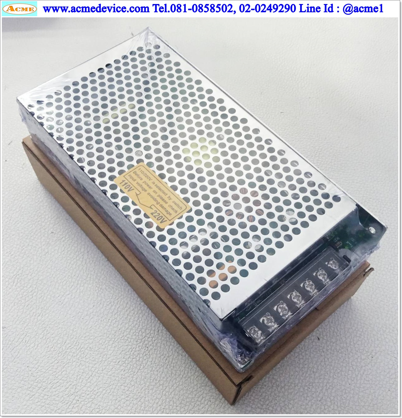 Power Supply MEMG GKDY รุ่น S-100-12, Output 12V, 8.3A, 100W
