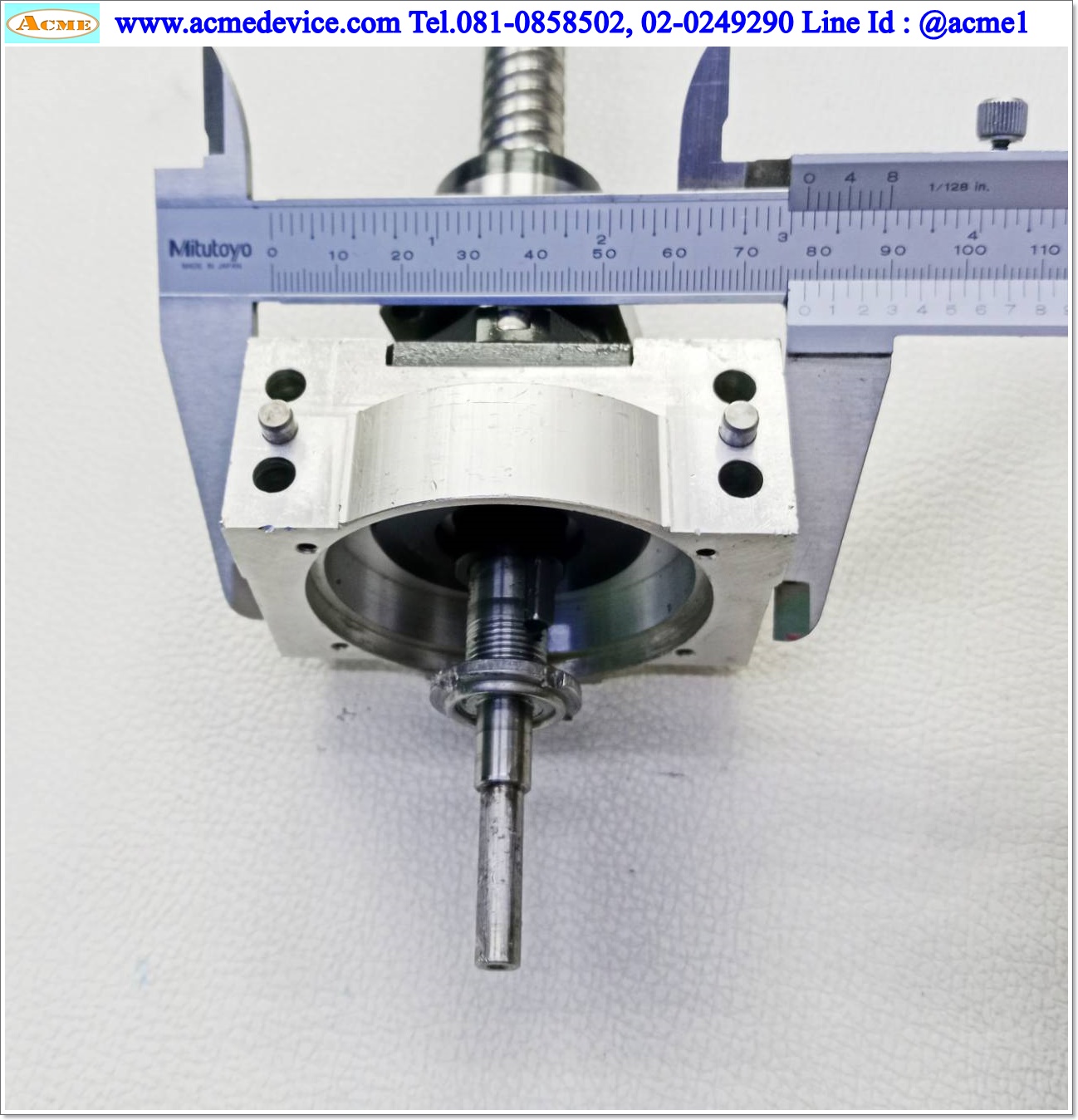 Ball Screw ??? รุ่น ???, ขนาดเพลา 16 x 660 mm., Stroke 510 mm., Pit 12 mm.