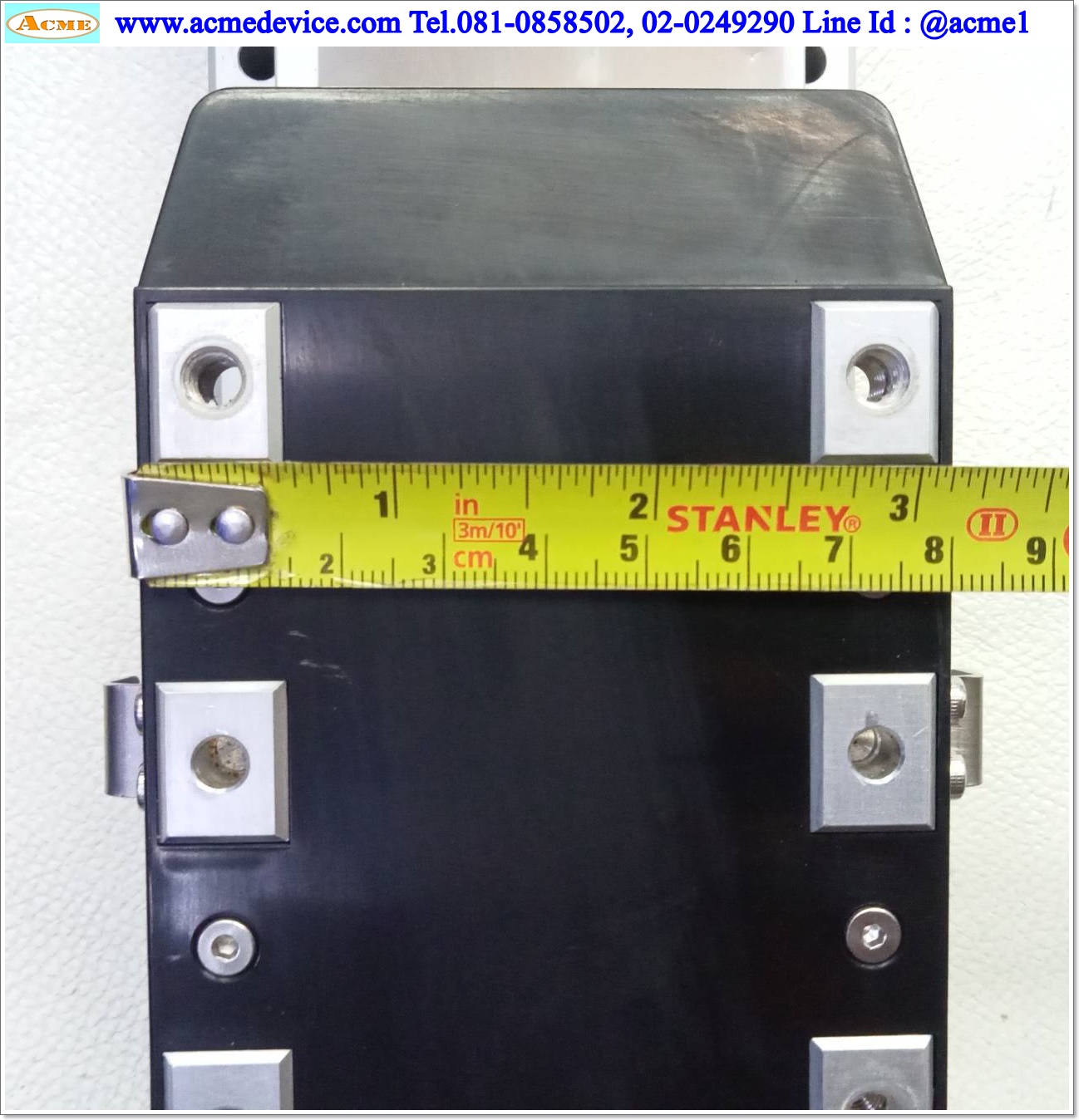 แกนสำเร็จรูป Ball Screw Sunvision รุ่น SGA8R-10-1000, ขนาด 80 x 1,250 mm., แกนโต 15 mm., Stroke 1020 mm., Pit 10 mm. ( L )