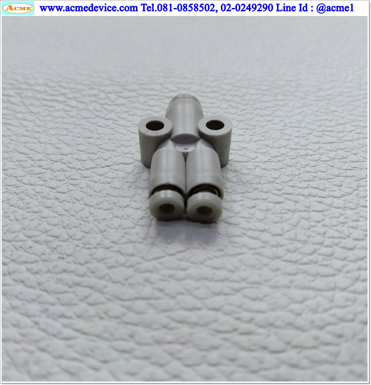 ข้อต่อลม SMC รุ่น KQ2U02-04, Union Y, ข้อต่อลมสามทางแบบตัววาย, สายลม 2-4 มม.