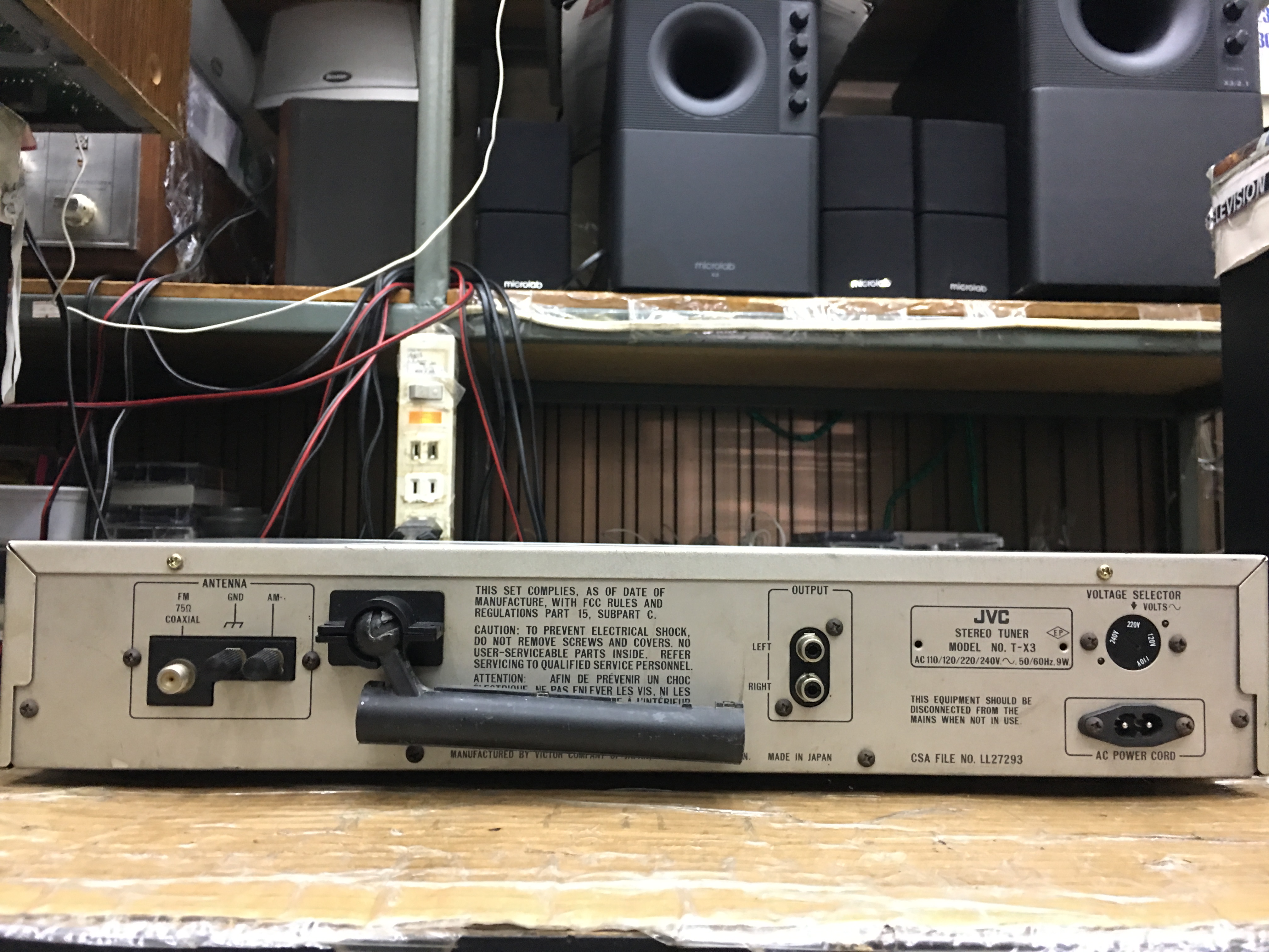 JVC T-X3 FM/AM Stereo Tuner