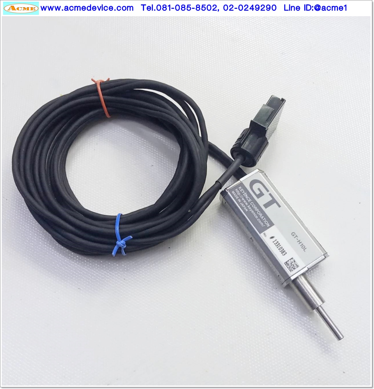Contact Sensor Head Keyence รุ่น GT-H10L, ระยะ 10mm.