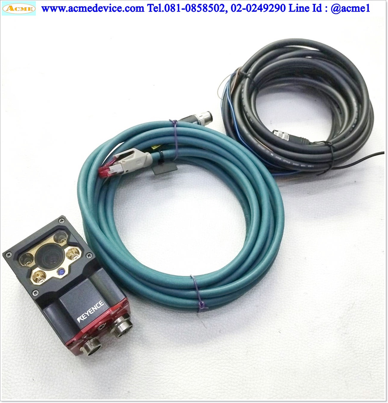 Barcode Reader Keyence รุ่น SR-1000, 1D/2D Code Reader, 24Vdc