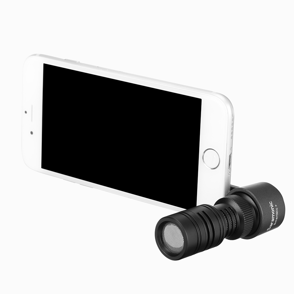 Saramonic New SmartMic+ Professional TRRS Condenser Microphone for iPhone, iPad, iPod Touch & Mac รับประกันศูนย์ไทย 1 ปี