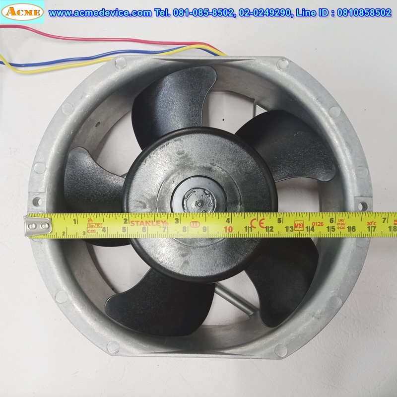 Cooling Fan Parky รุ่น MA74B5, 200-208V, 172 x 150 x 51 mm., 3PH, 6.7 นิ้ว
